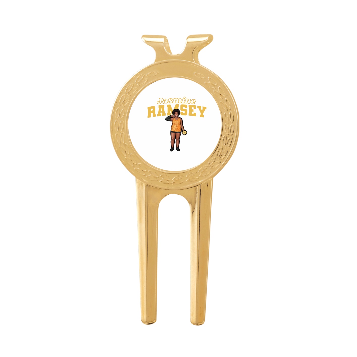 Divot Tool with Ball Marker — Name Arch in Classic
