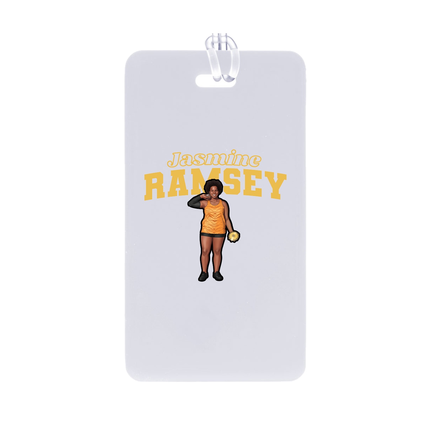 Bag Tag — Name Arch in Classic