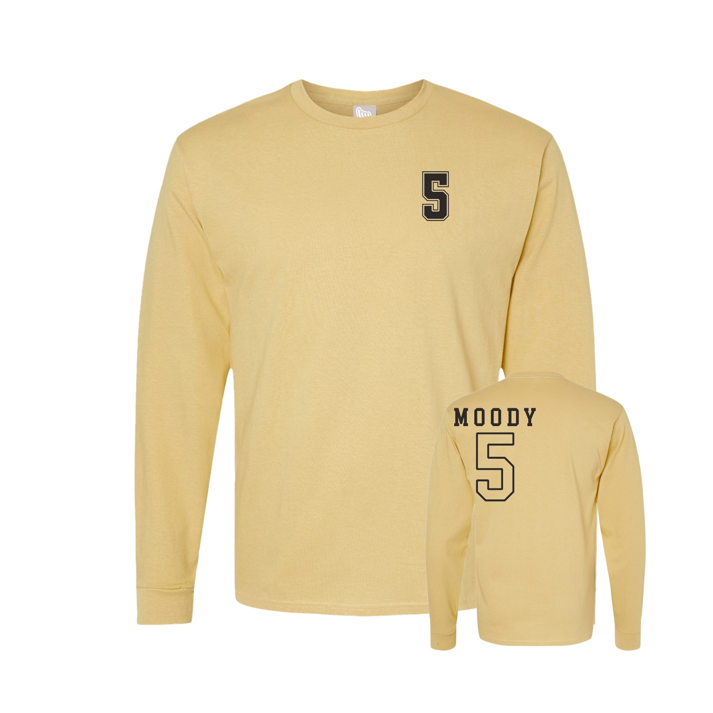 Long Sleeve Tee — Chest Back in Vegas Gold