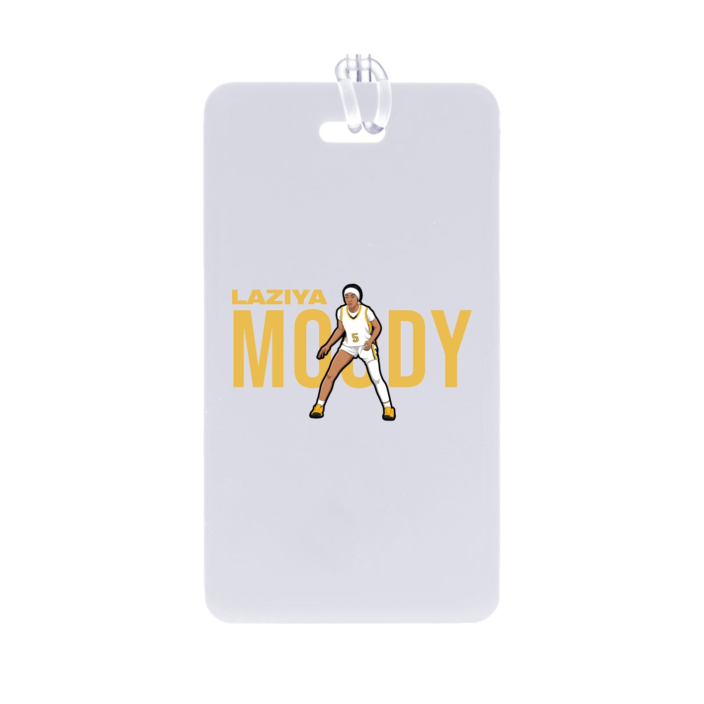 Bag Tag — Player Name in Classic