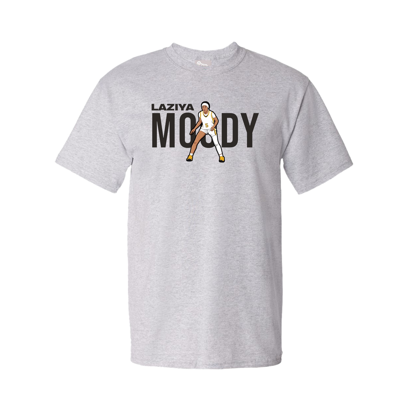 Youth Tee — Player Name in Grey