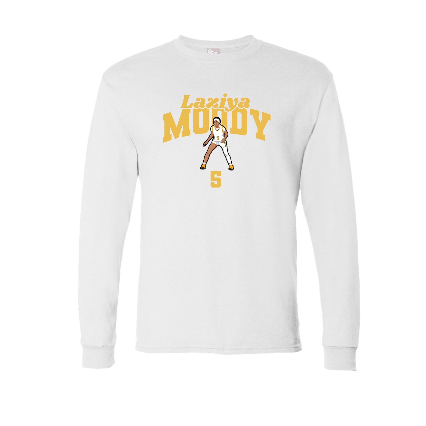 Long Sleeve Tee — Signature Arch in White