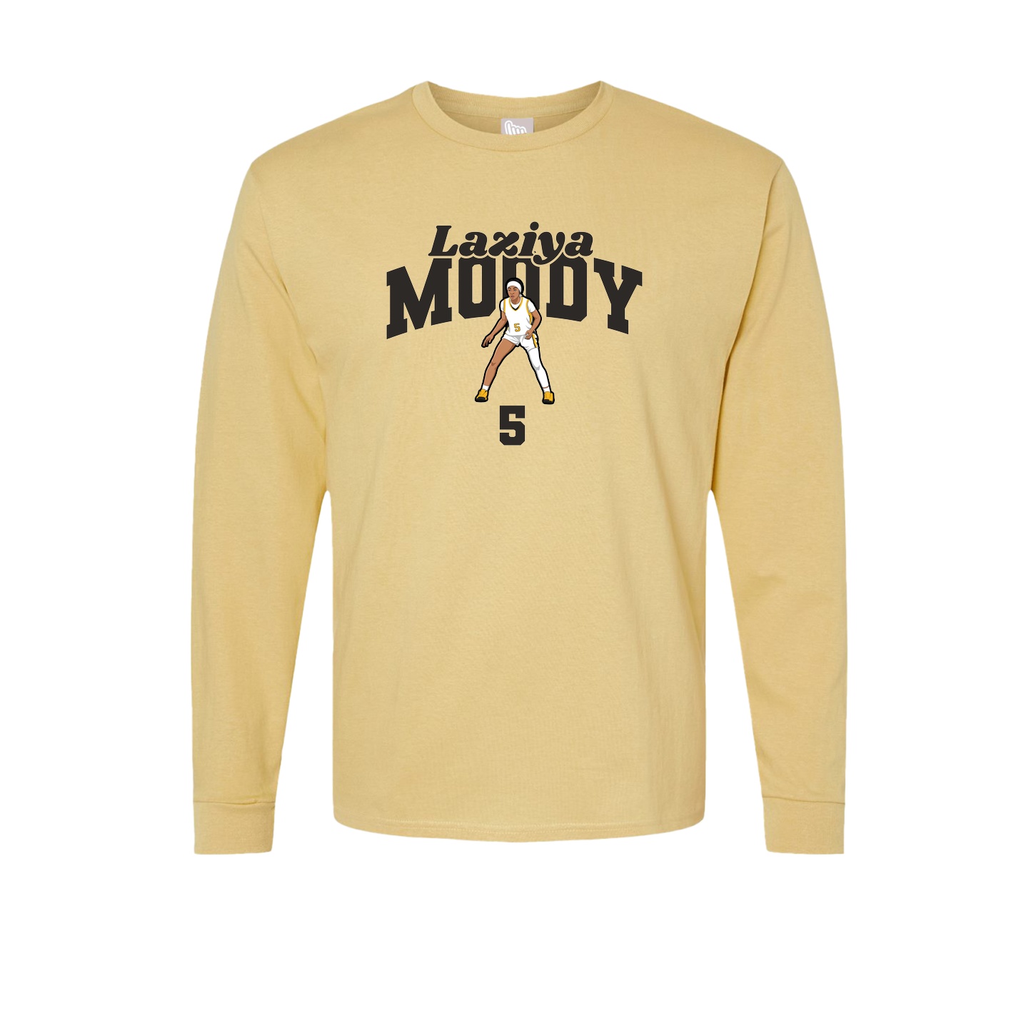Long Sleeve Tee — Signature Arch in Vegas Gold
