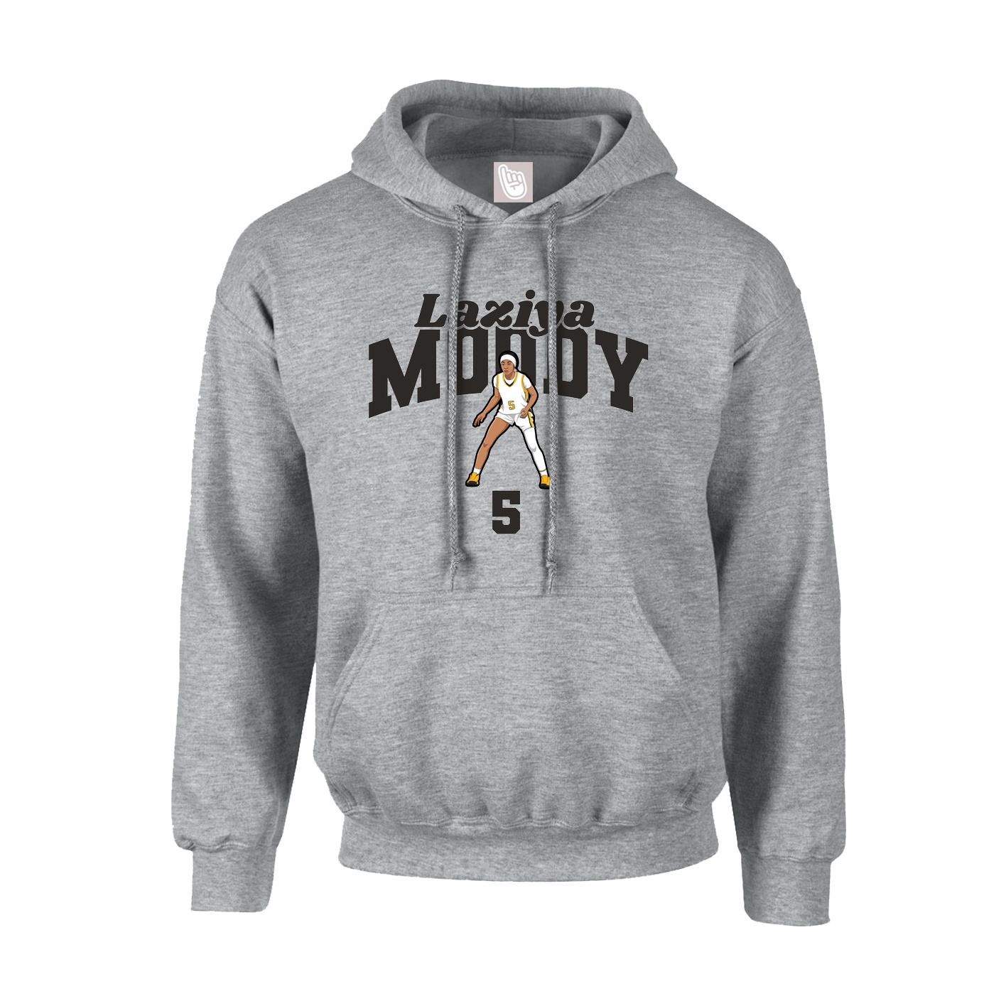 Hoodie — Signature Arch in Grey