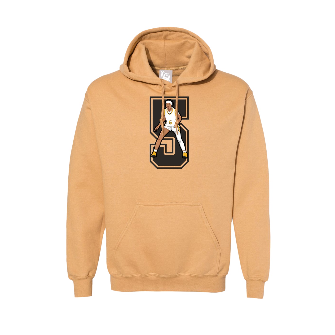 Hoodie — Number in Vegas Gold