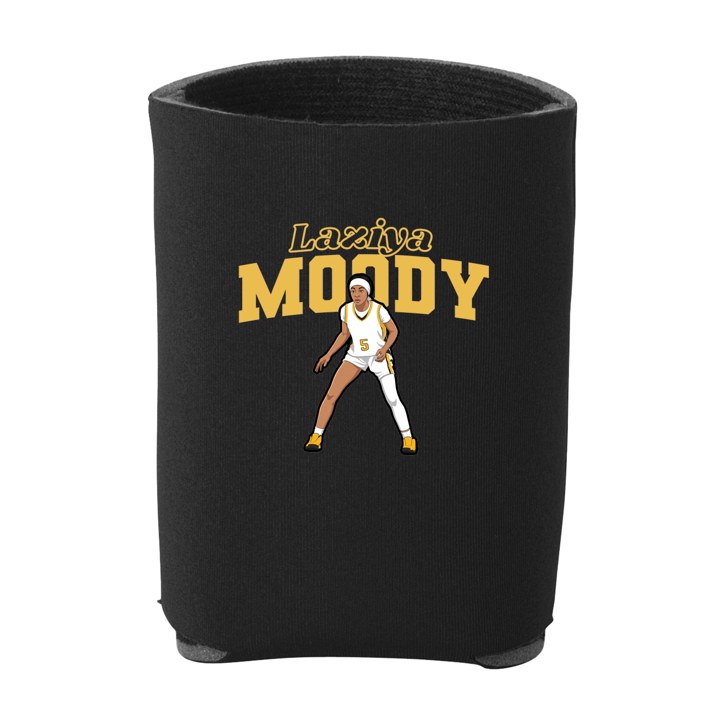 Can Holder — Name Arch in Black