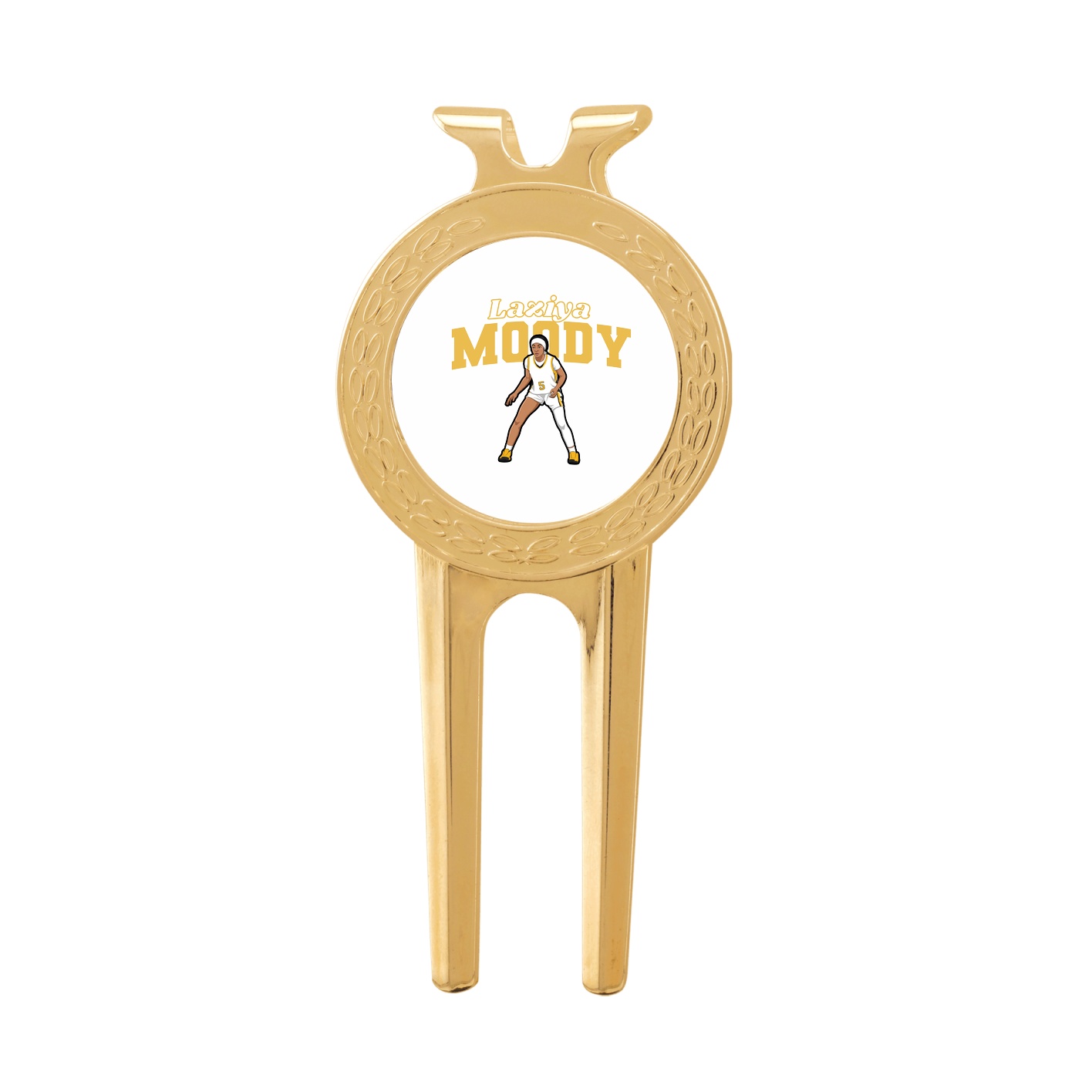 Divot Tool with Ball Marker — Name Arch in Classic
