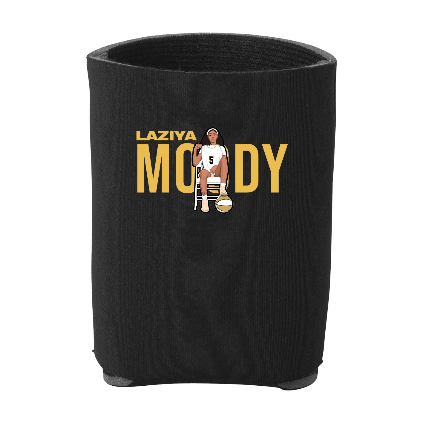 Can Holder — Player Name in Black