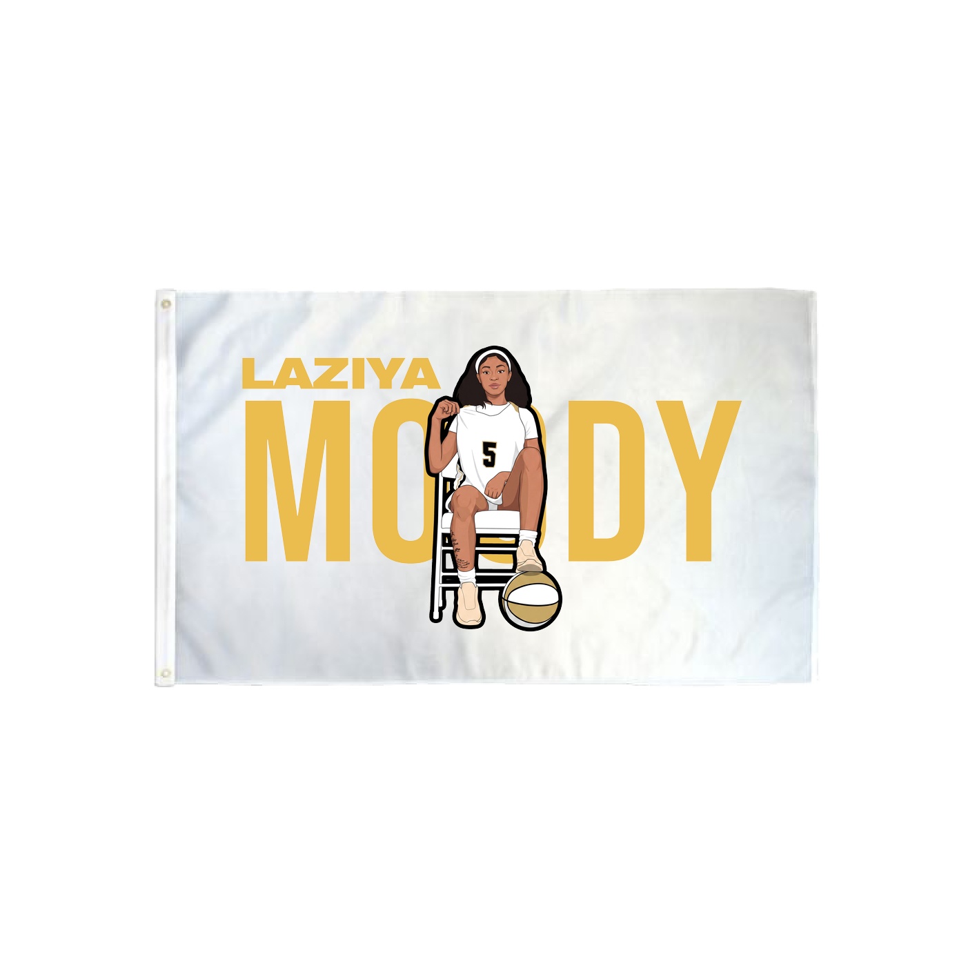 3x5 Flag — Player Name in Classic
