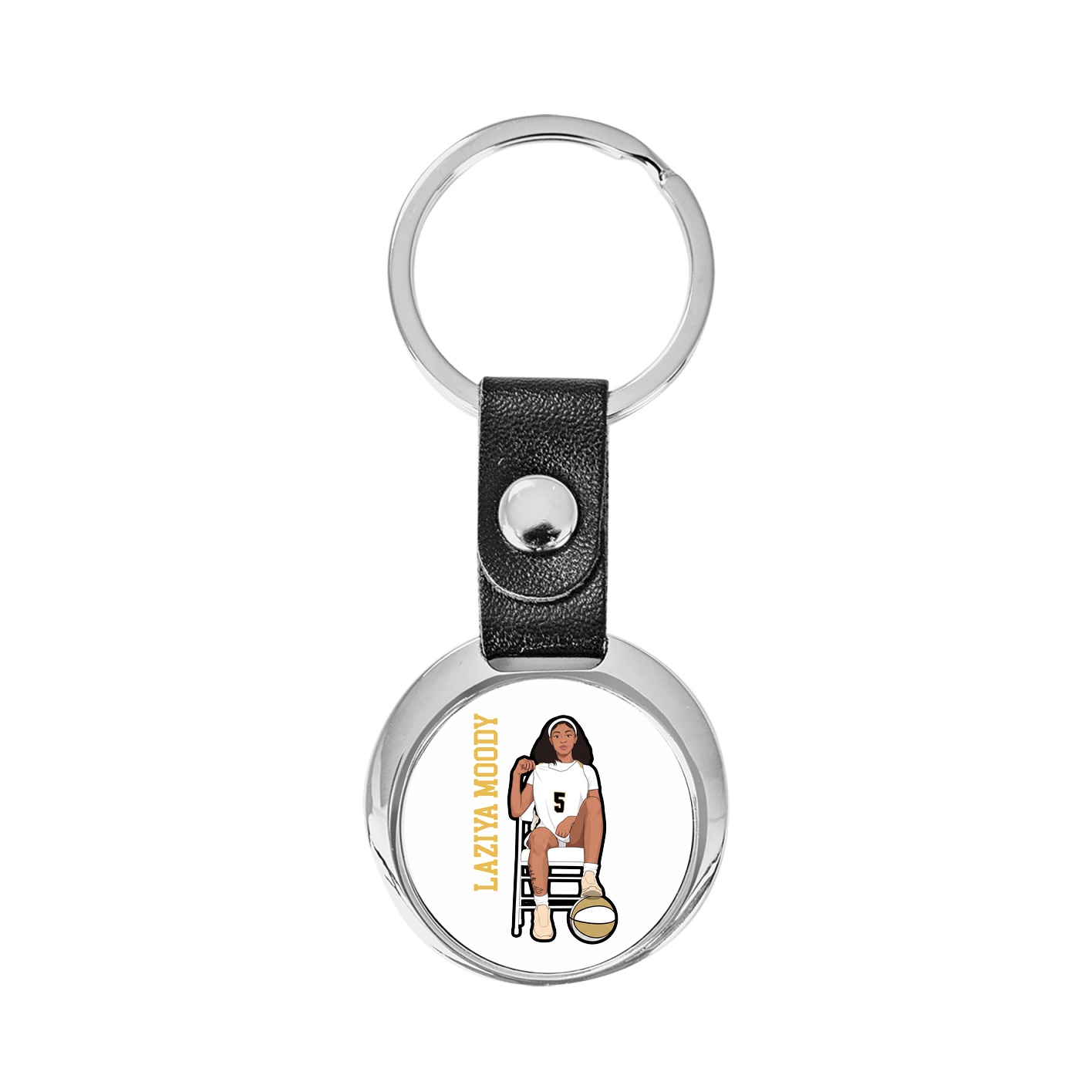 Key Chain — Name Vertical in Classic