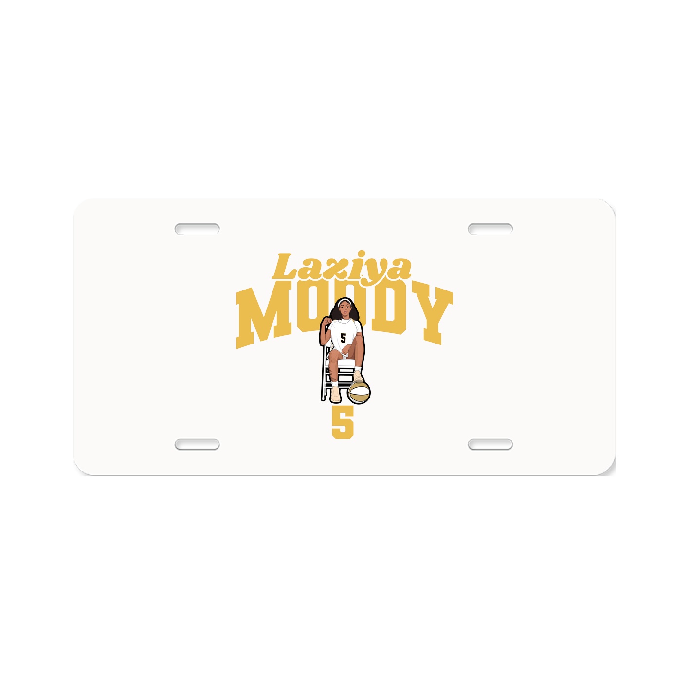 License Plate — Signature Arch in Classic