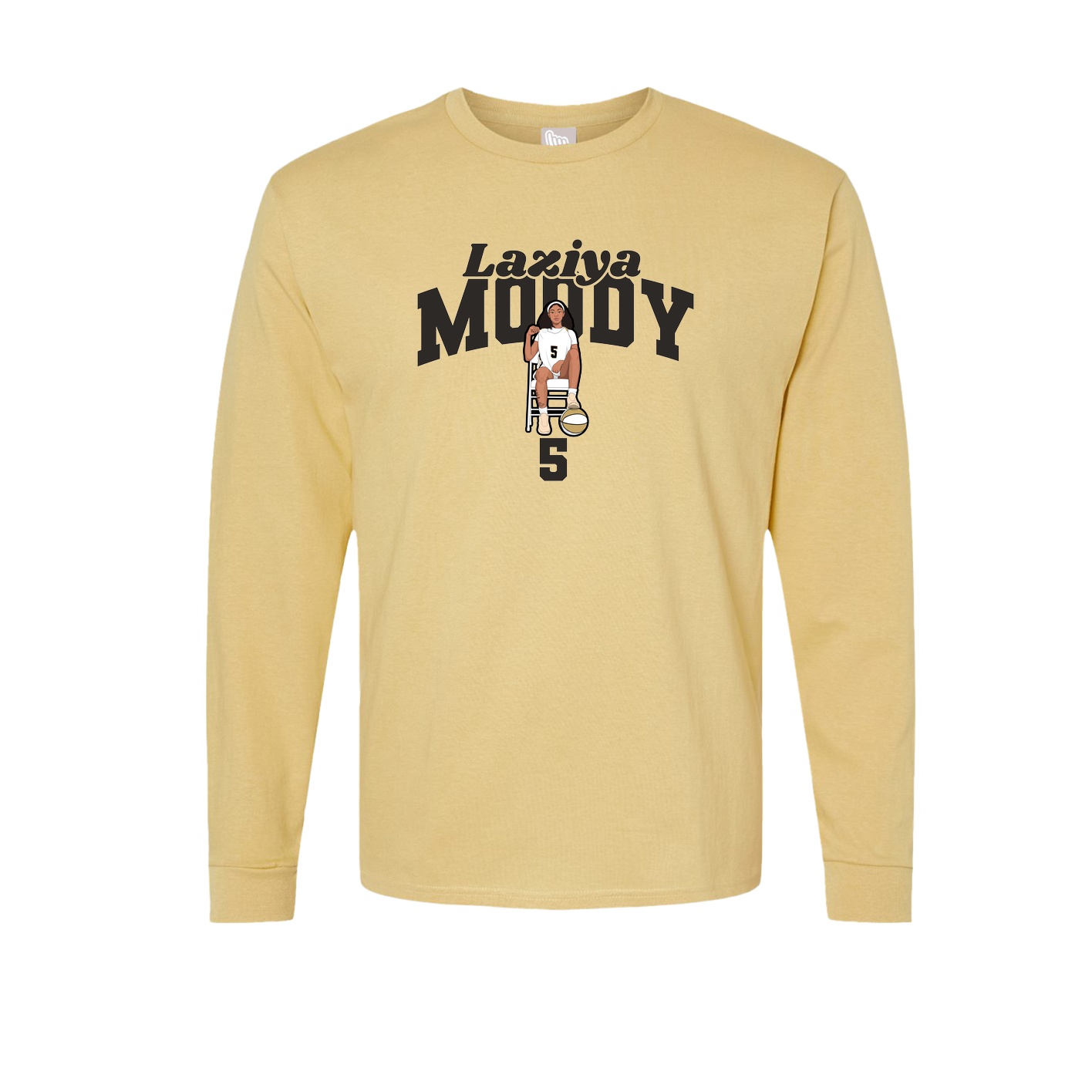 Long Sleeve Tee — Signature Arch in Vegas Gold