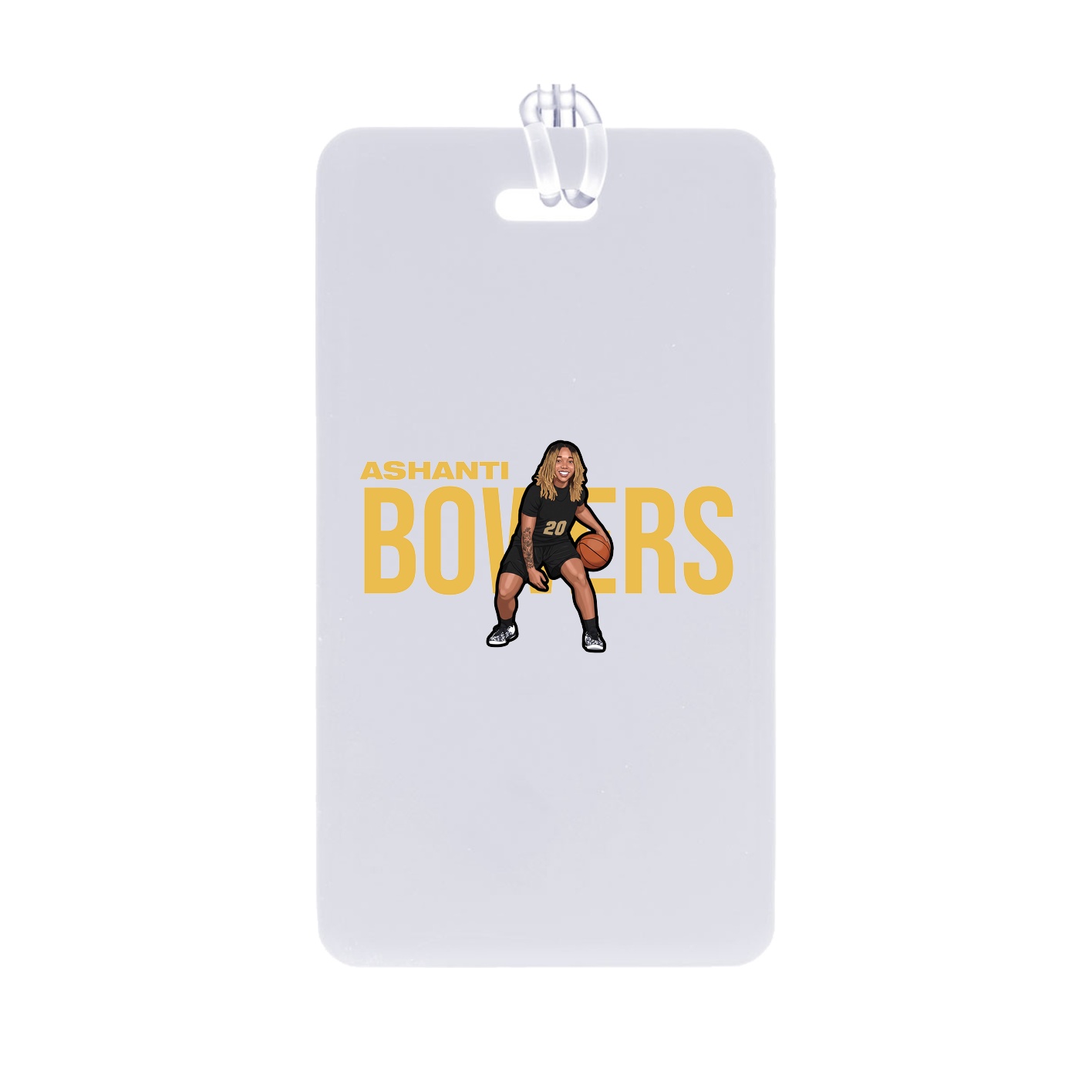 Bag Tag — Player Name in Classic