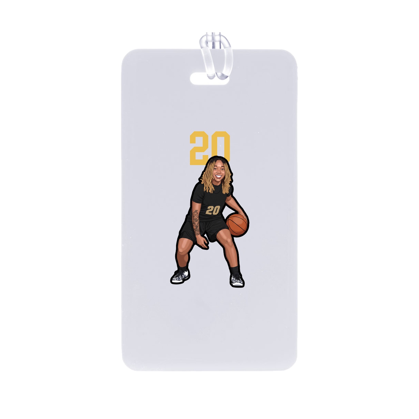 Bag Tag — Number Top in Classic