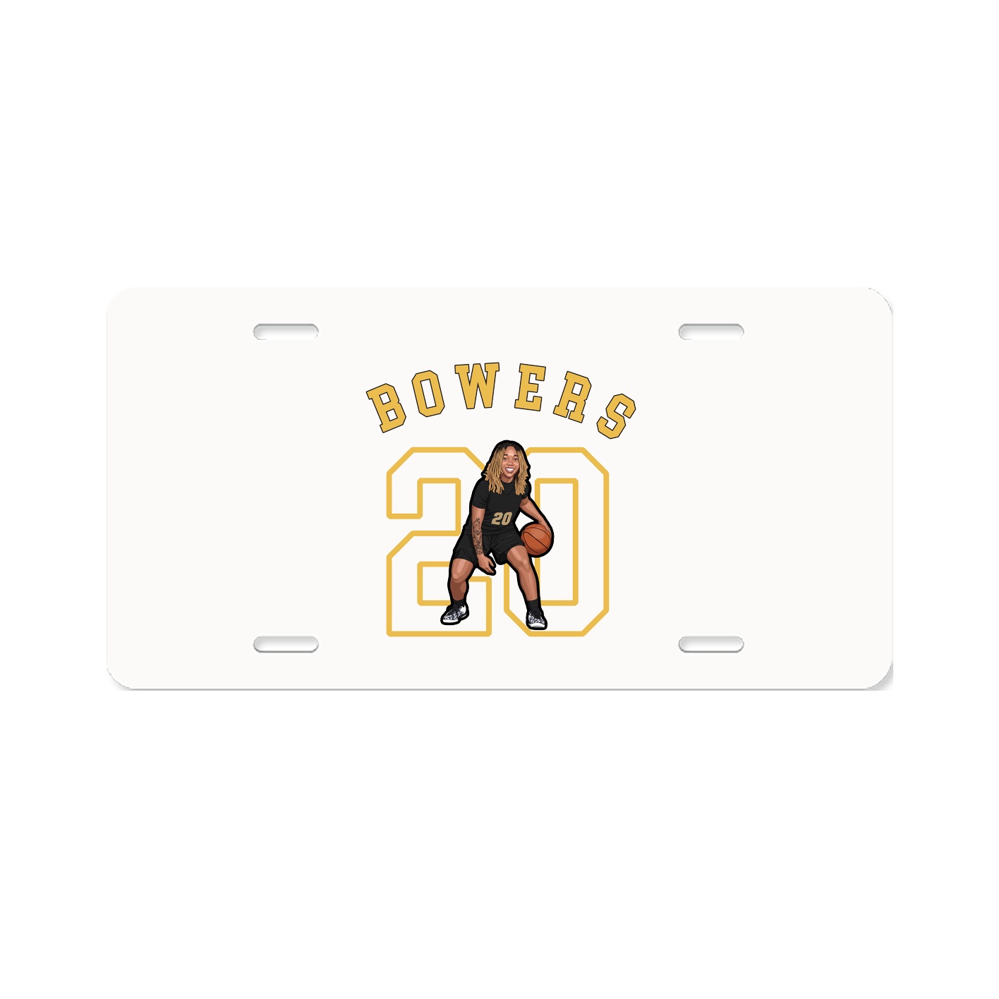 License Plate — Shirsey Arch in Classic