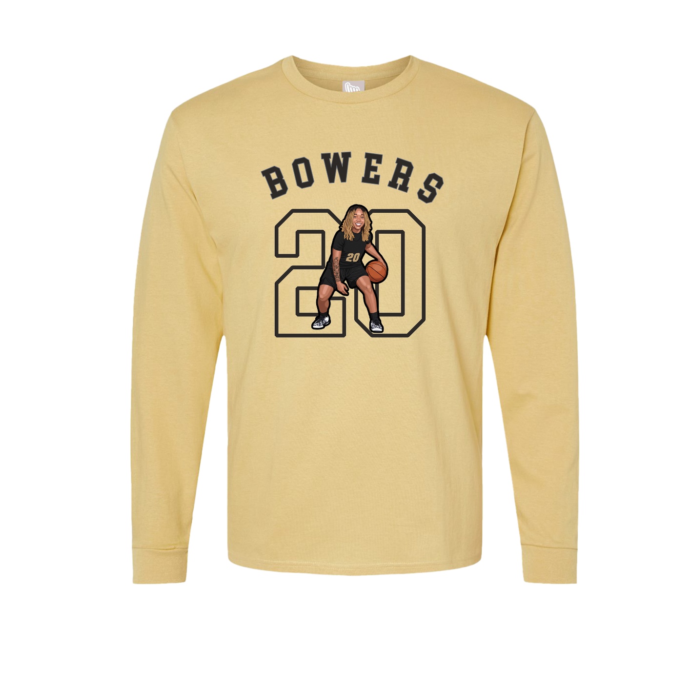 Long Sleeve Tee — Shirsey Arch in Vegas Gold