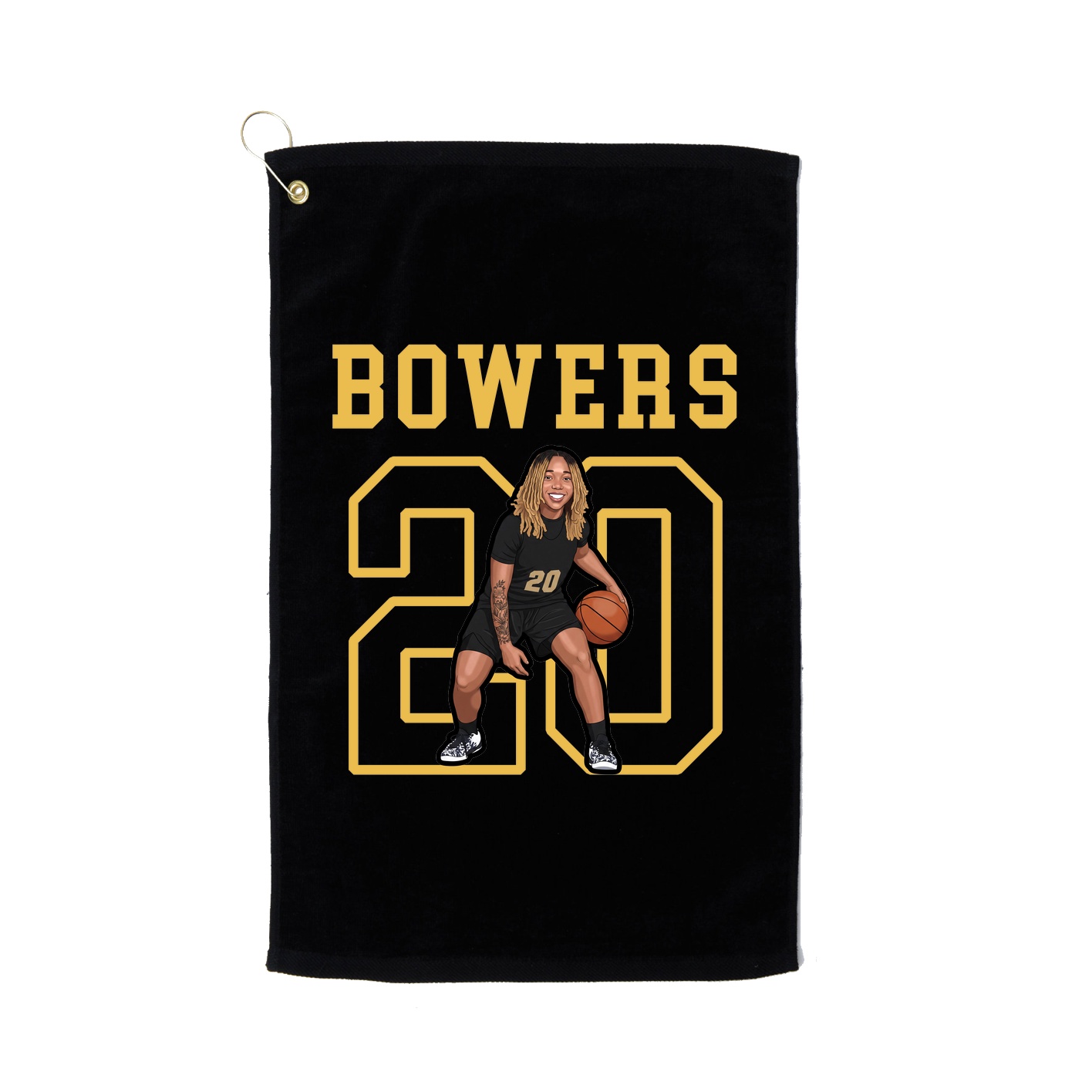 Golf Towel — Shirsey in Black