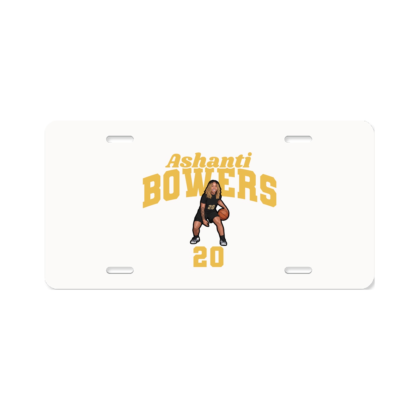 License Plate — Signature Arch in Classic