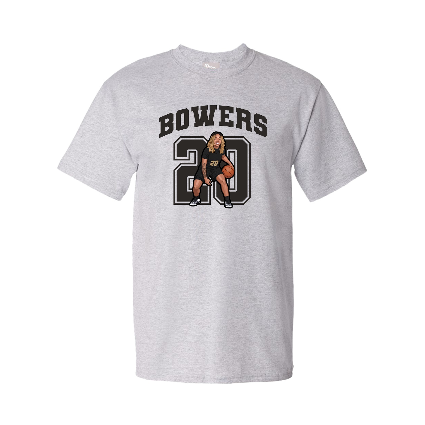 Tee — Number in Grey