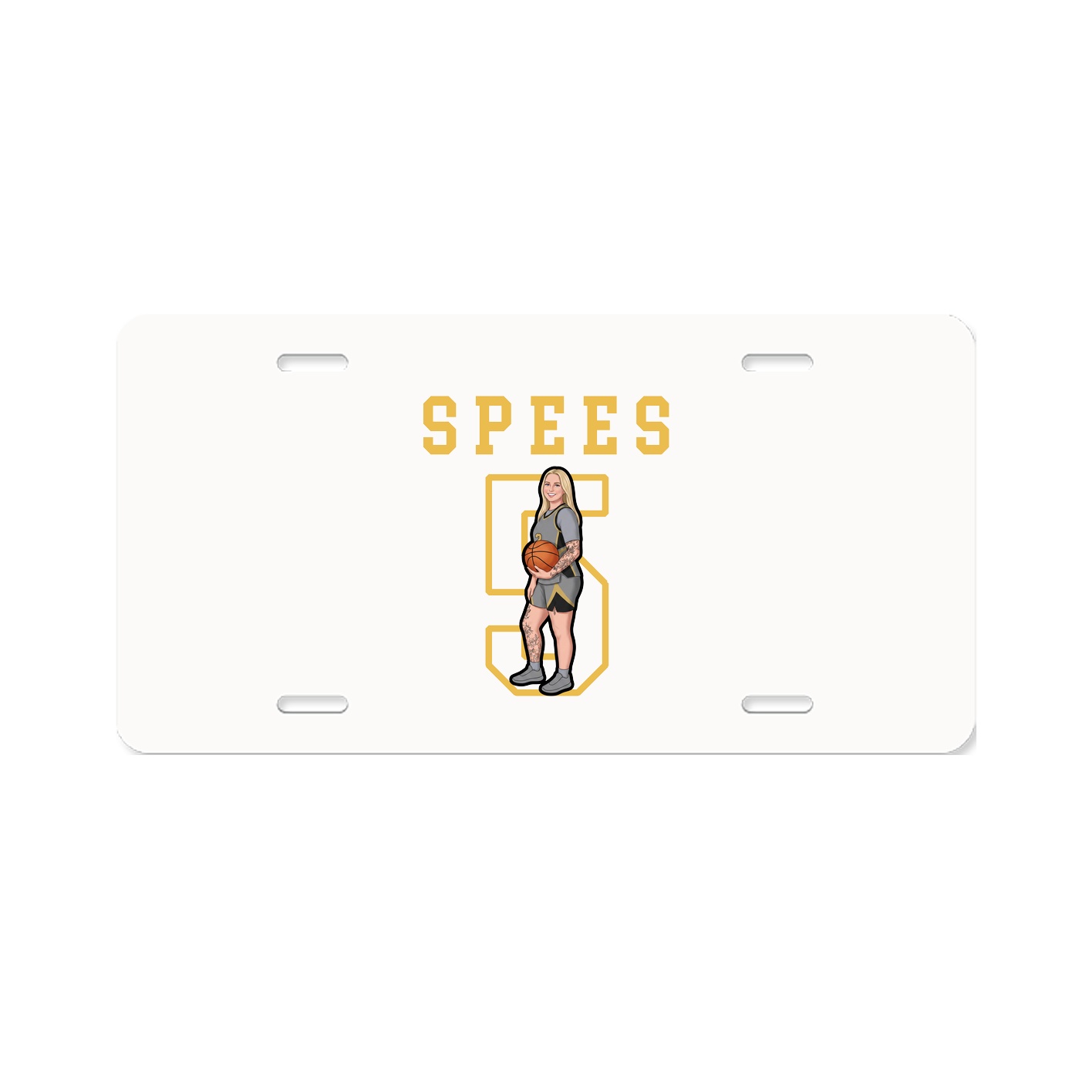 License Plate — Shirsey in Classic