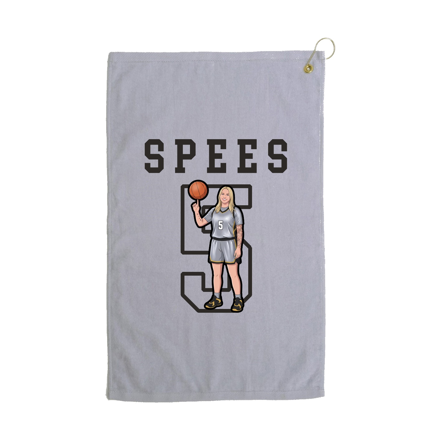 Golf Towel — Shirsey in Grey