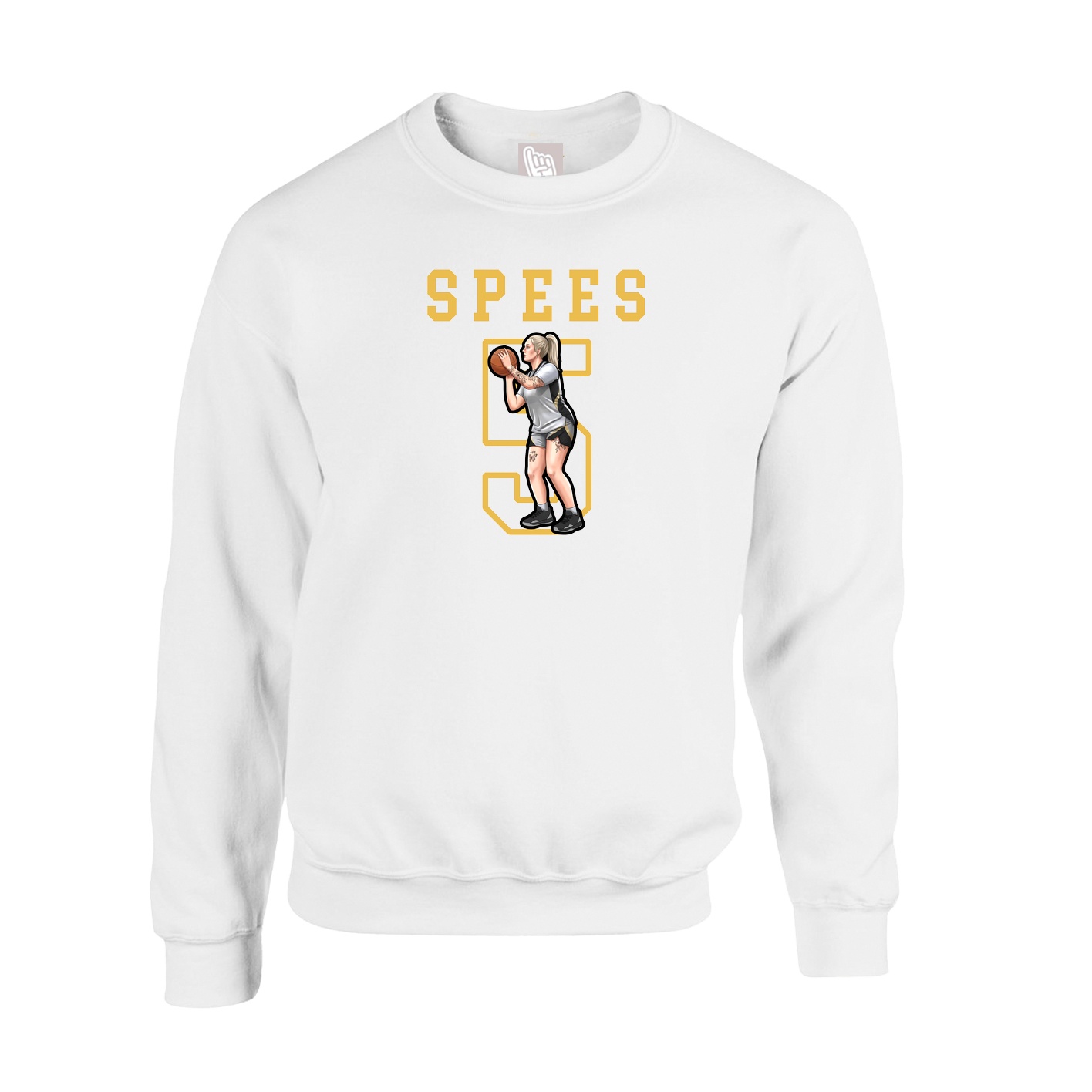 Fleece Crew — Shirsey in White