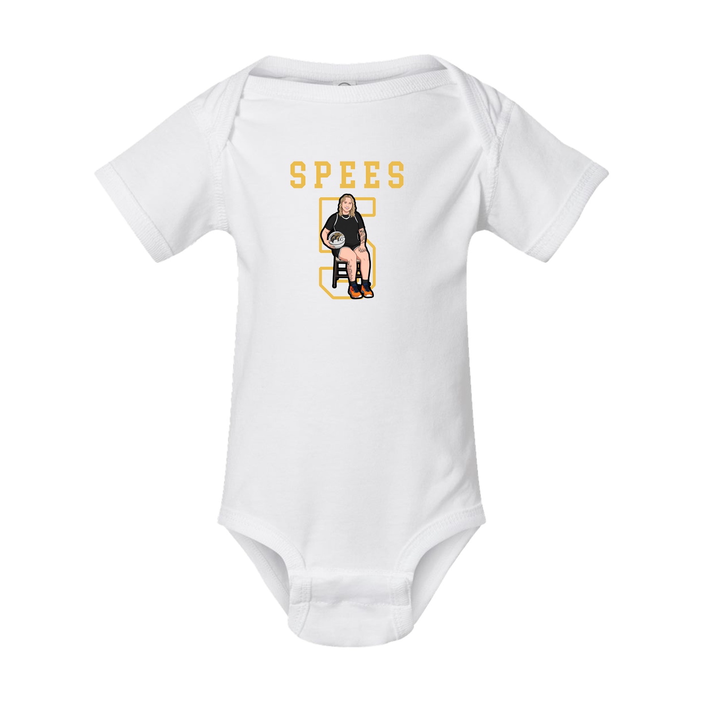 Baby Onesie — Shirsey in White