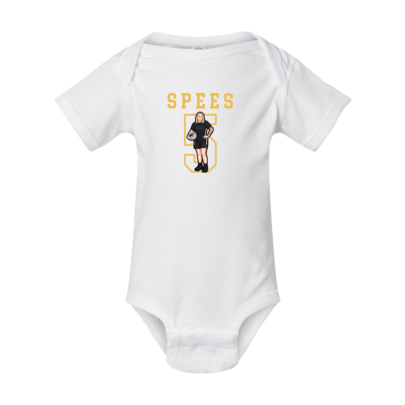 Baby Onesie — Shirsey in White