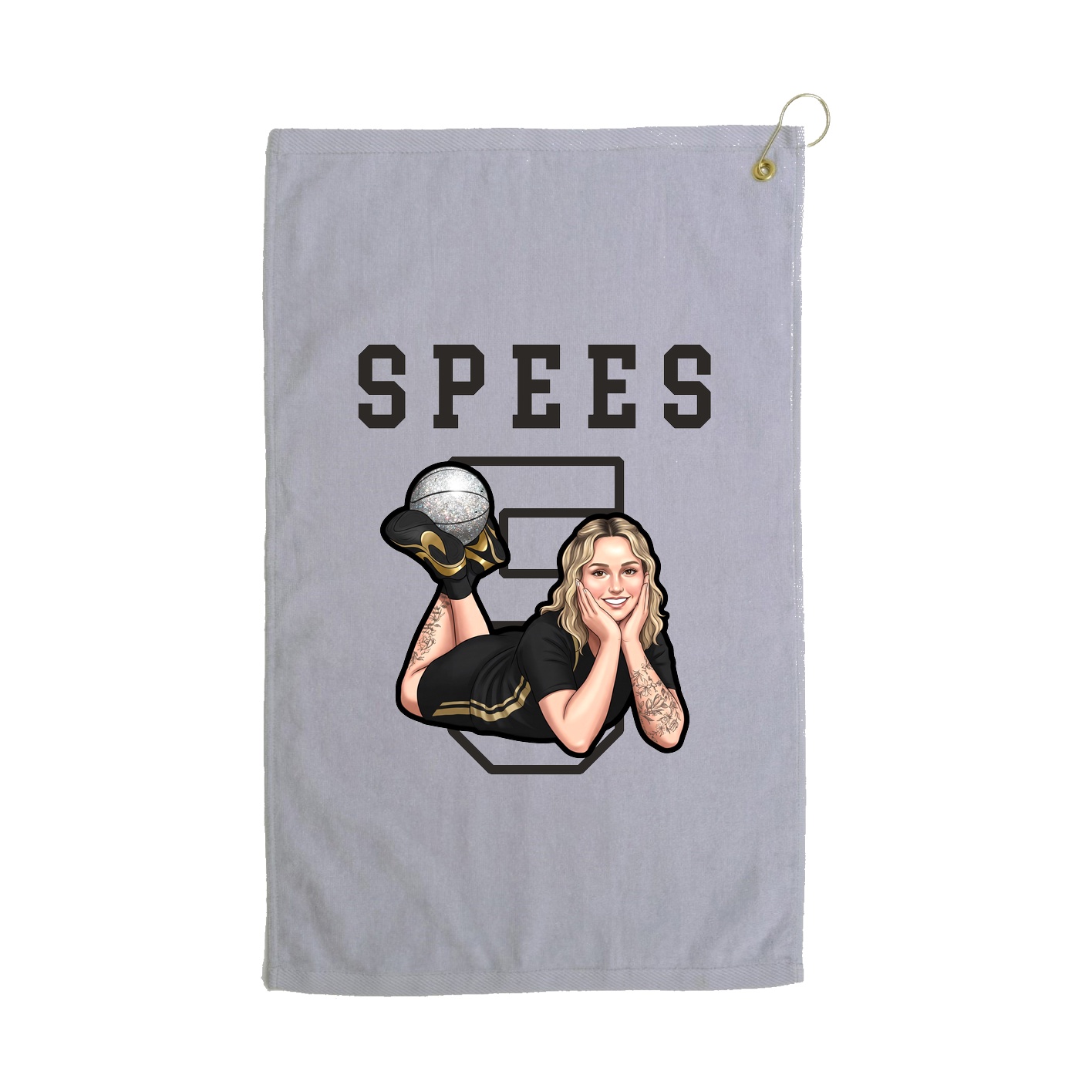 Golf Towel — Shirsey in Grey