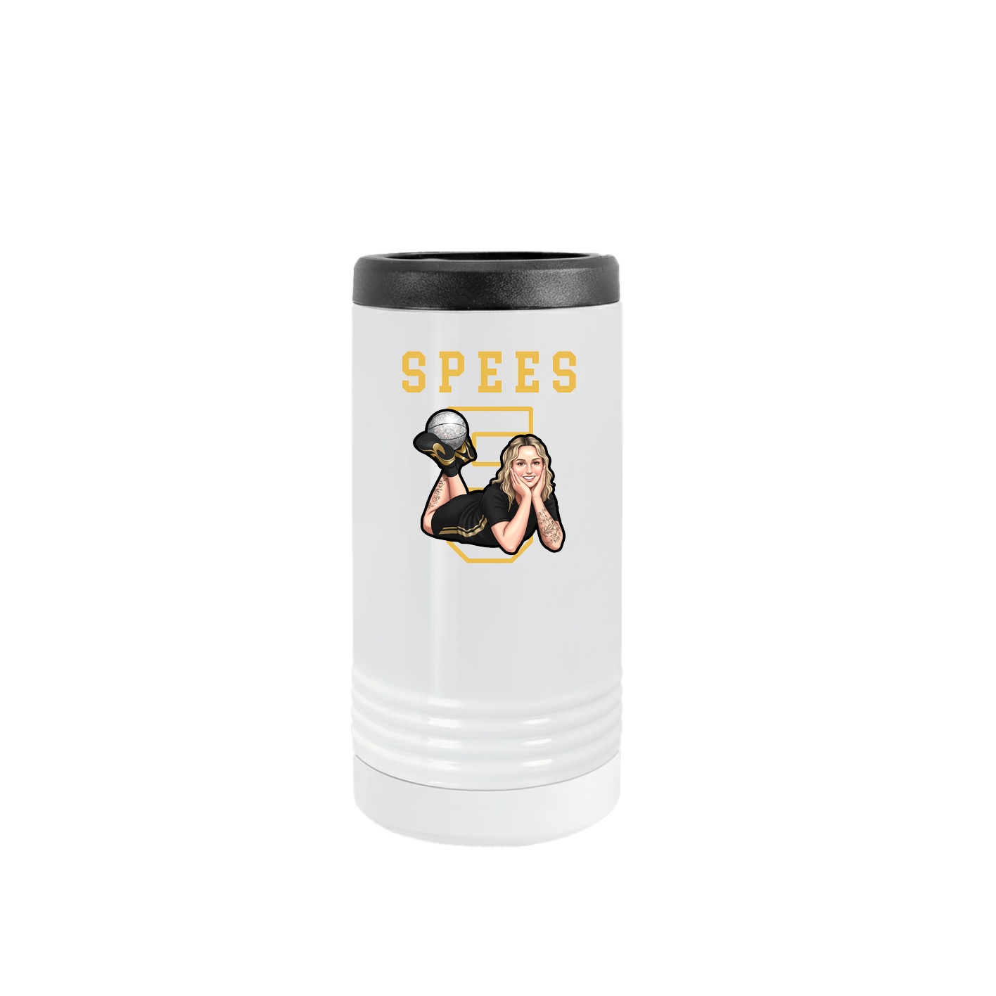 Slim Beverage Holder — Shirsey in White