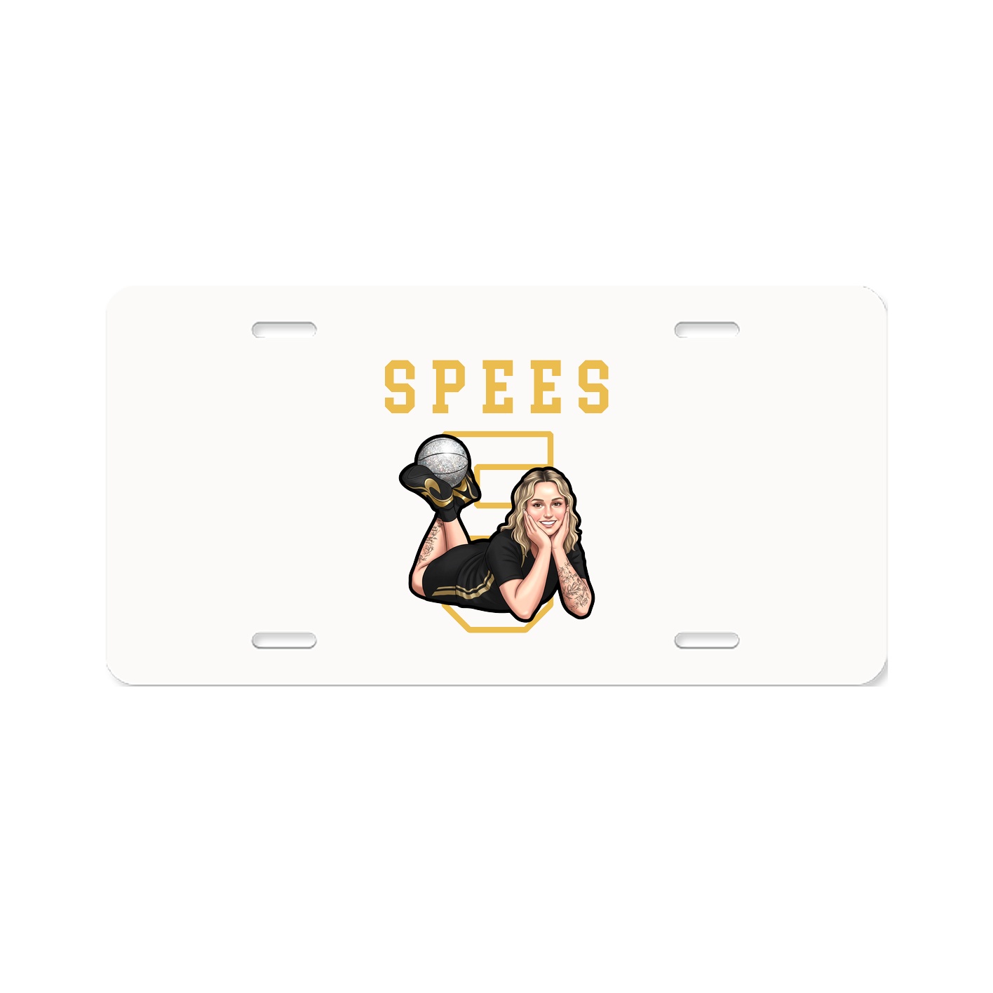 License Plate — Shirsey in Classic