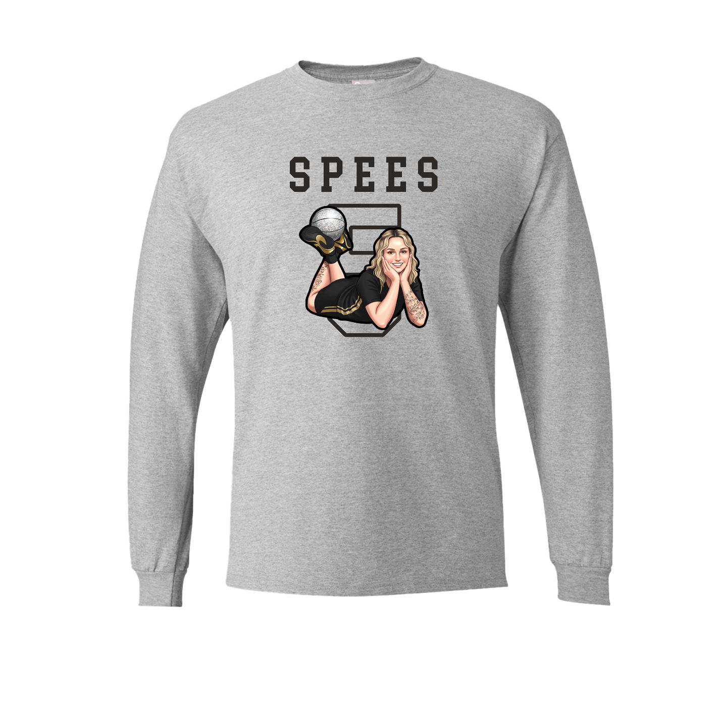 Long Sleeve Tee — Shirsey in Grey
