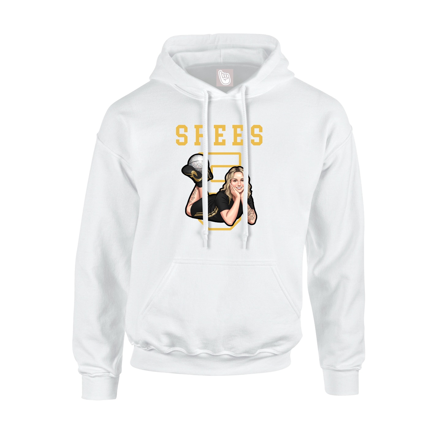 Youth Hoodie — Shirsey in White