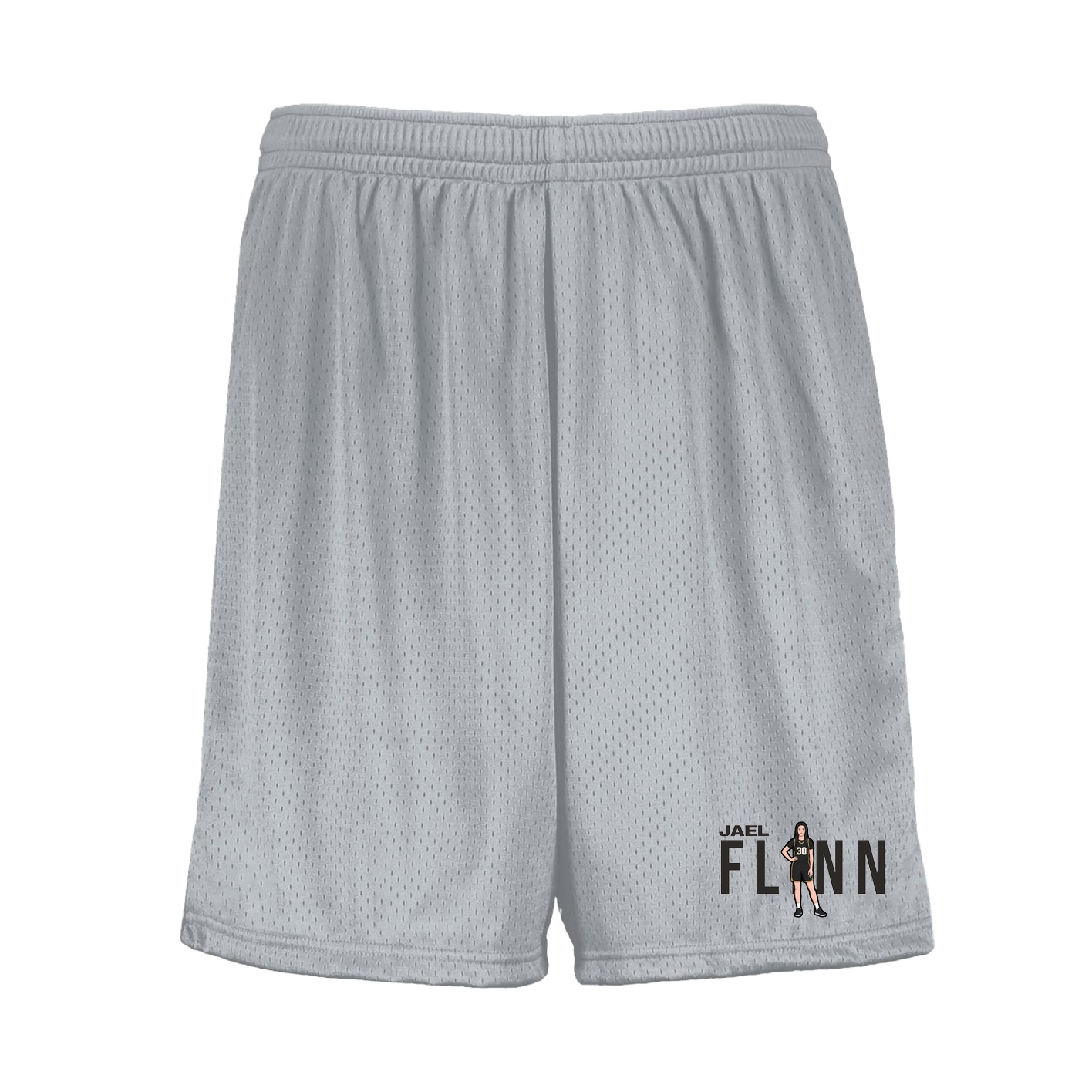 Shorts — Player Name in Silver