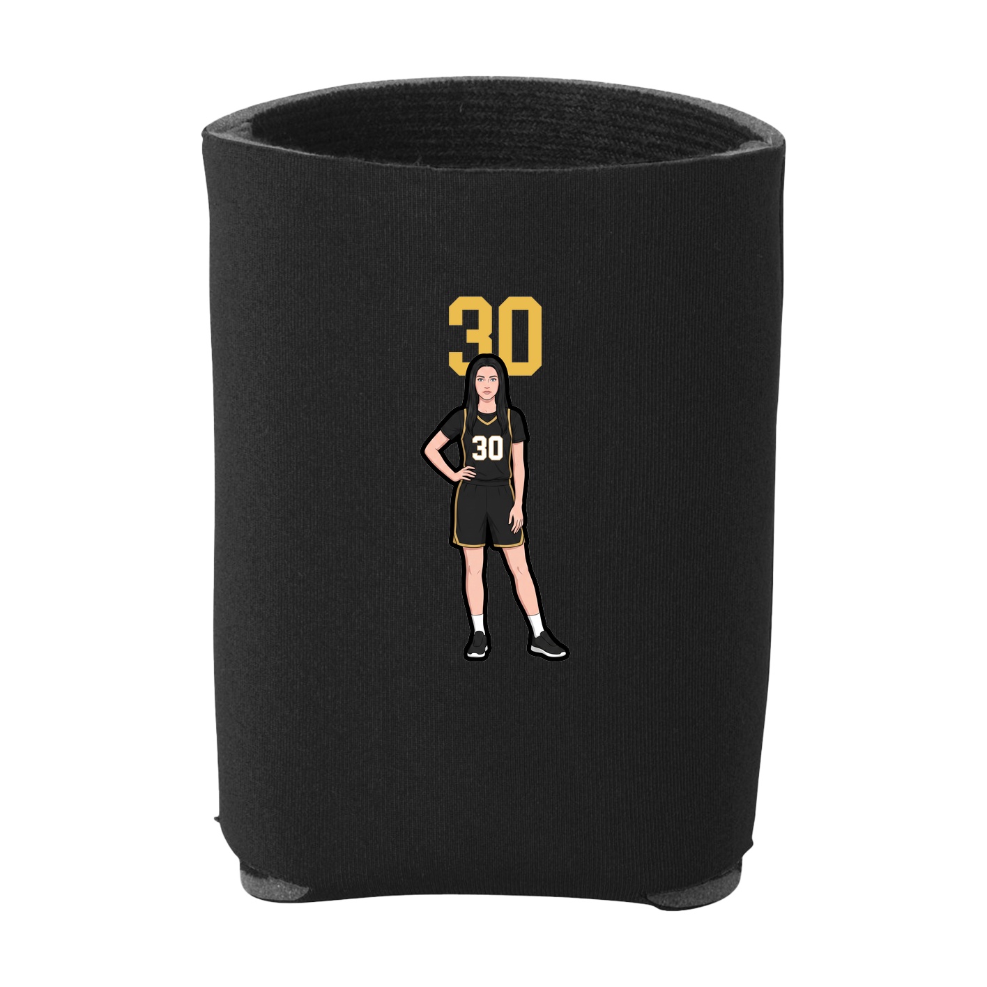 Can Holder — Number Top in Black
