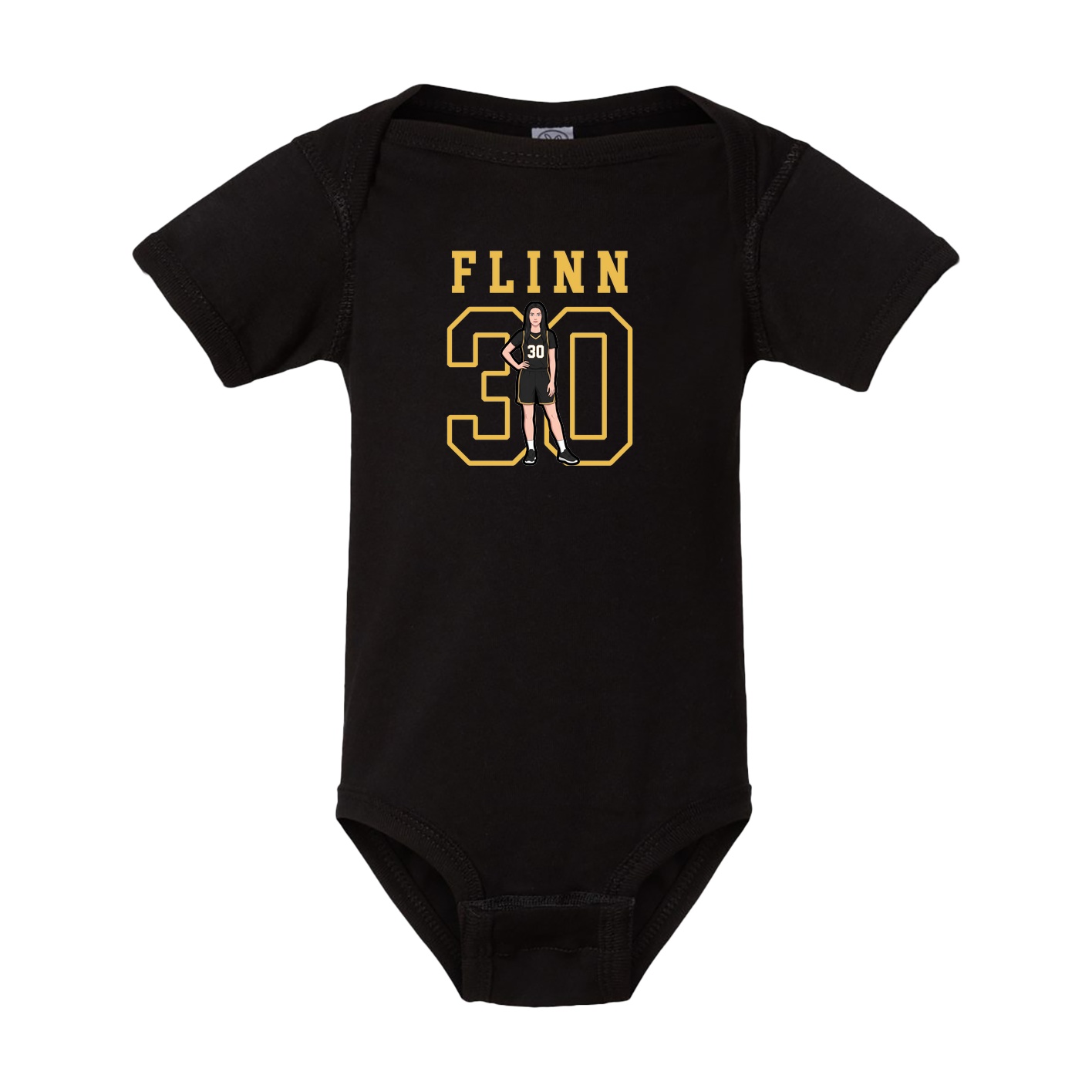 Baby Onesie — Shirsey in Black