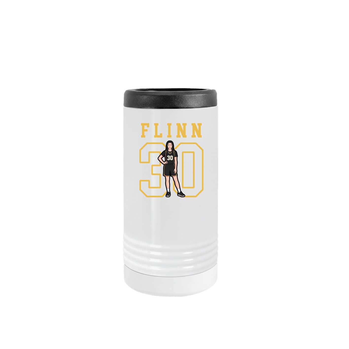 Slim Beverage Holder — Shirsey in White