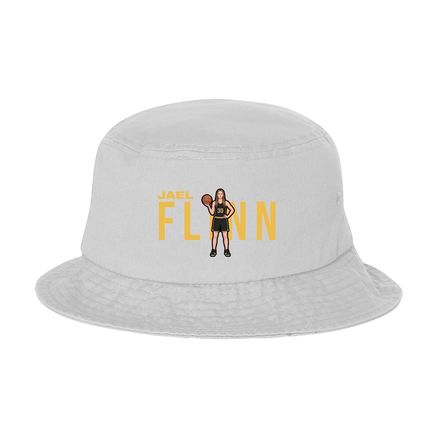 Bucket Cap — Player Name in White