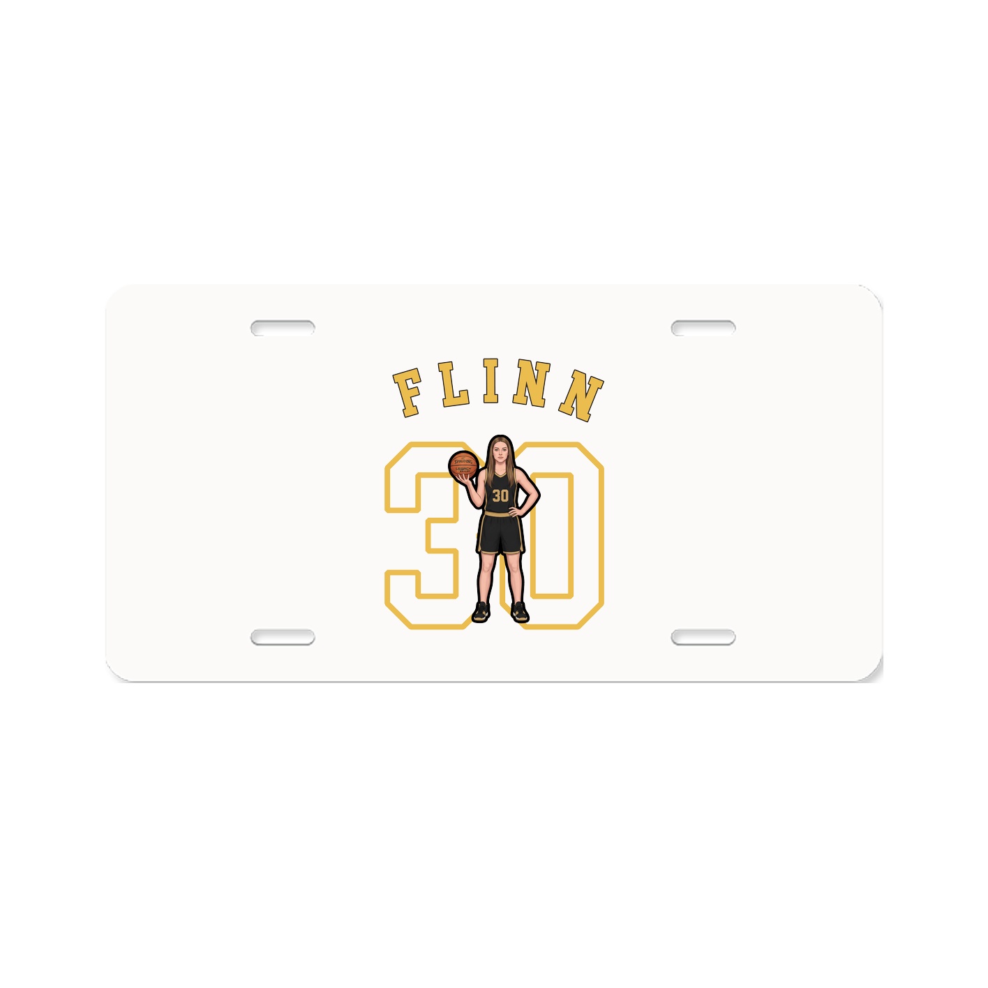 License Plate — Shirsey Arch in Classic