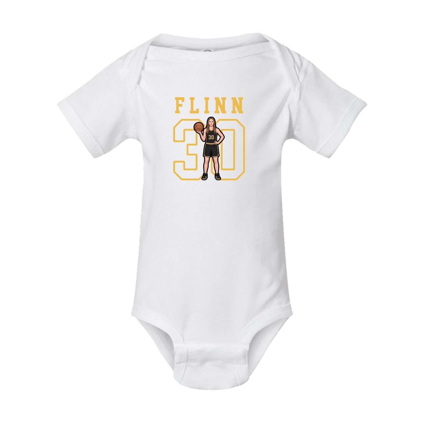 Baby Onesie — Shirsey in White