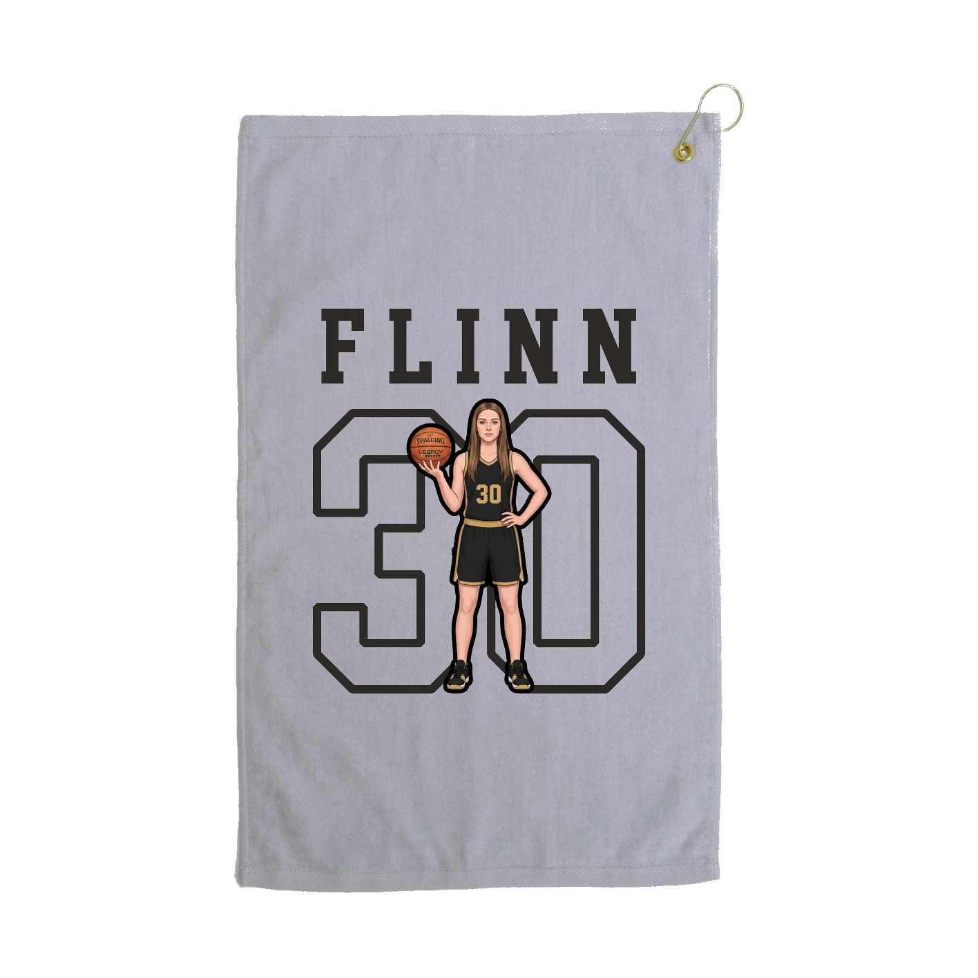 Golf Towel — Shirsey in Grey
