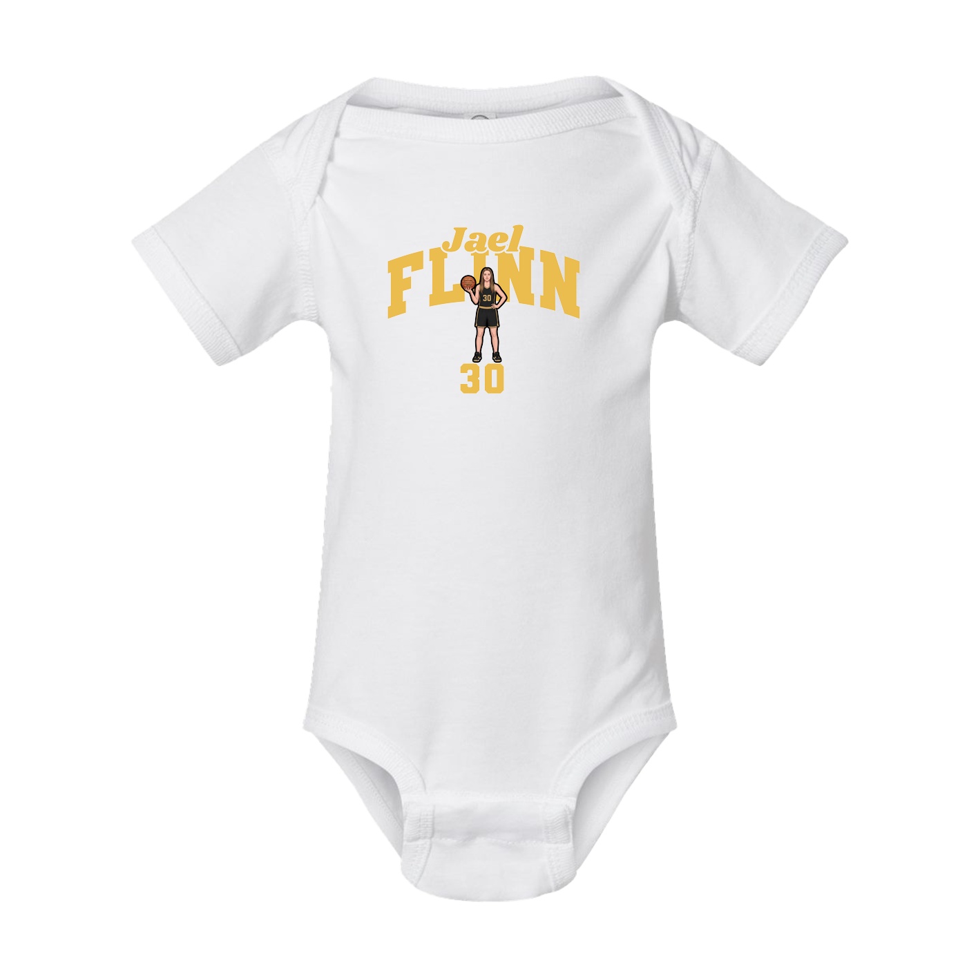 Baby Onesie — Signature Arch in White