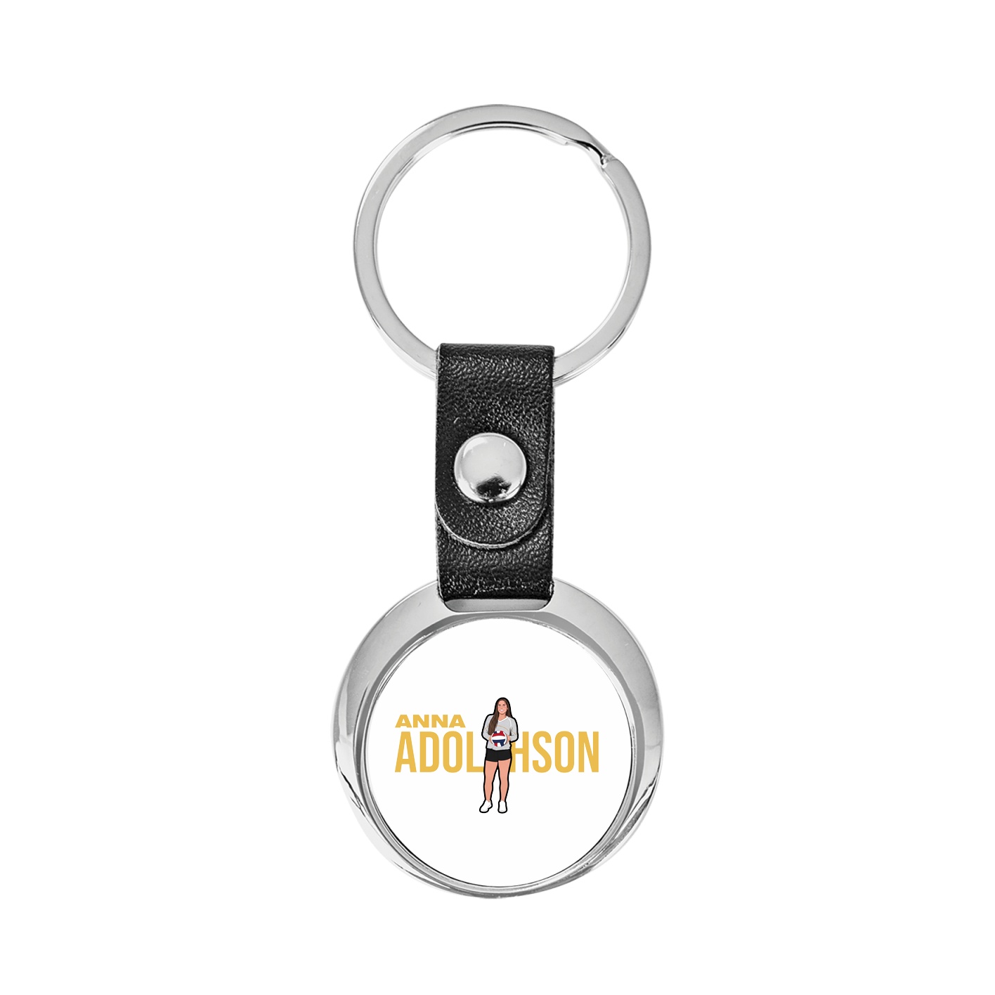 Key Chain — Player Name in Classic