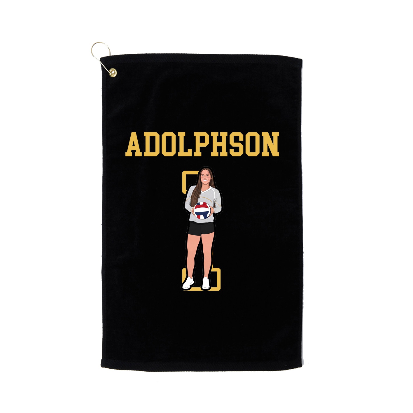 Golf Towel — Shirsey in Black