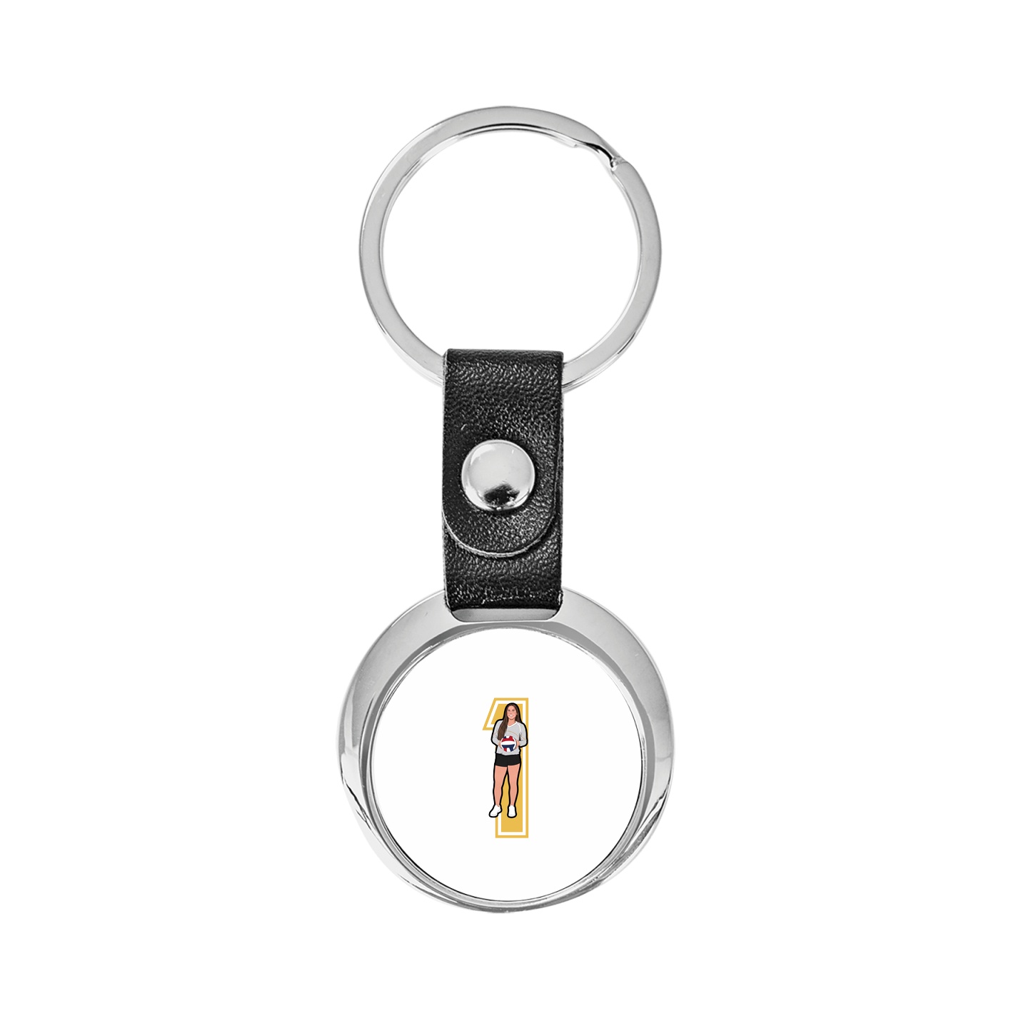 Key Chain — Number in Classic