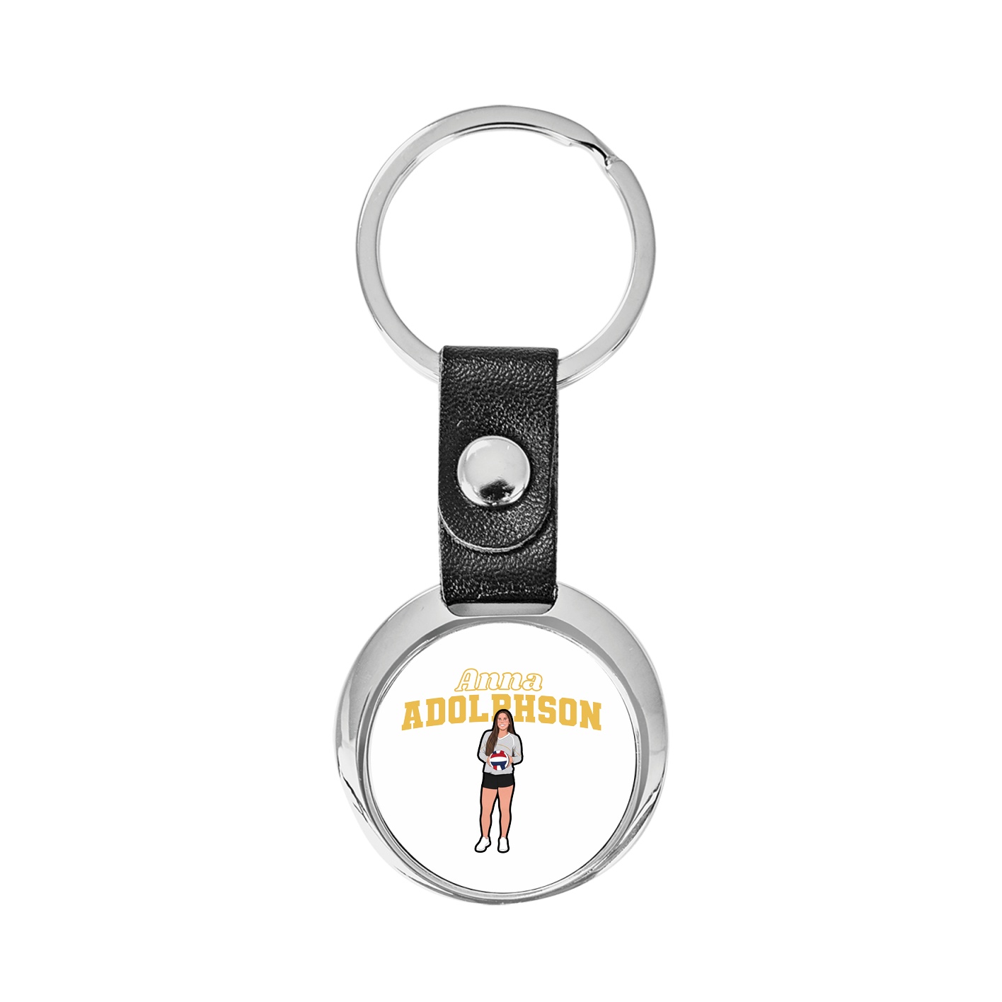 Key Chain — Name Arch in Classic