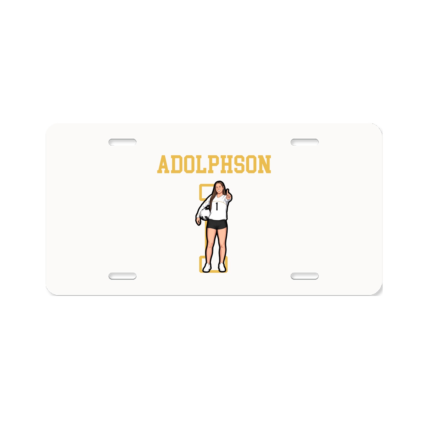 License Plate — Shirsey in Classic