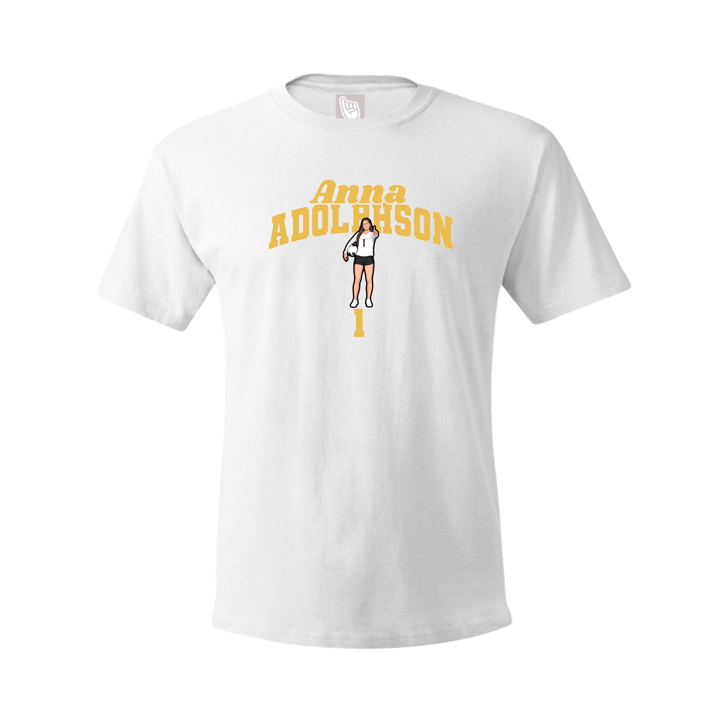 Tee — Signature Arch in White