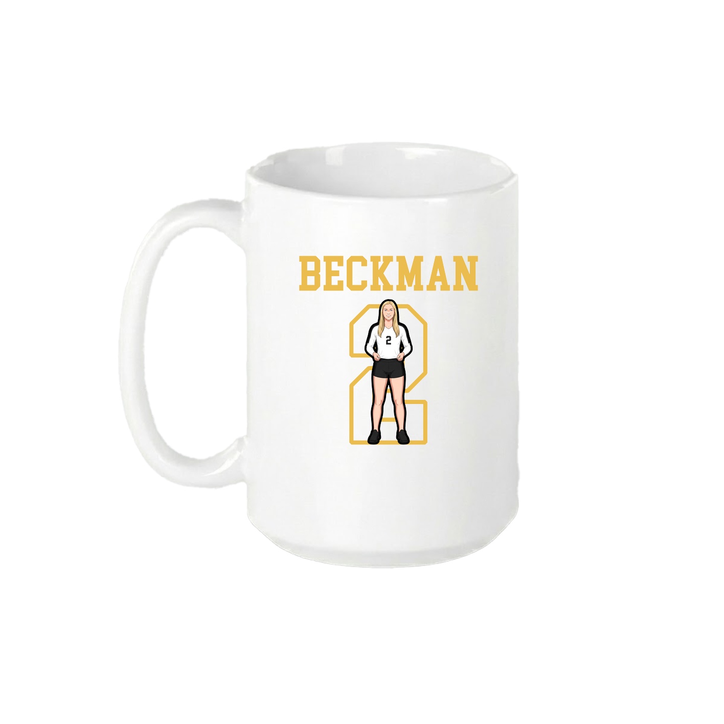 15oz Coffee Mug — Shirsey in White