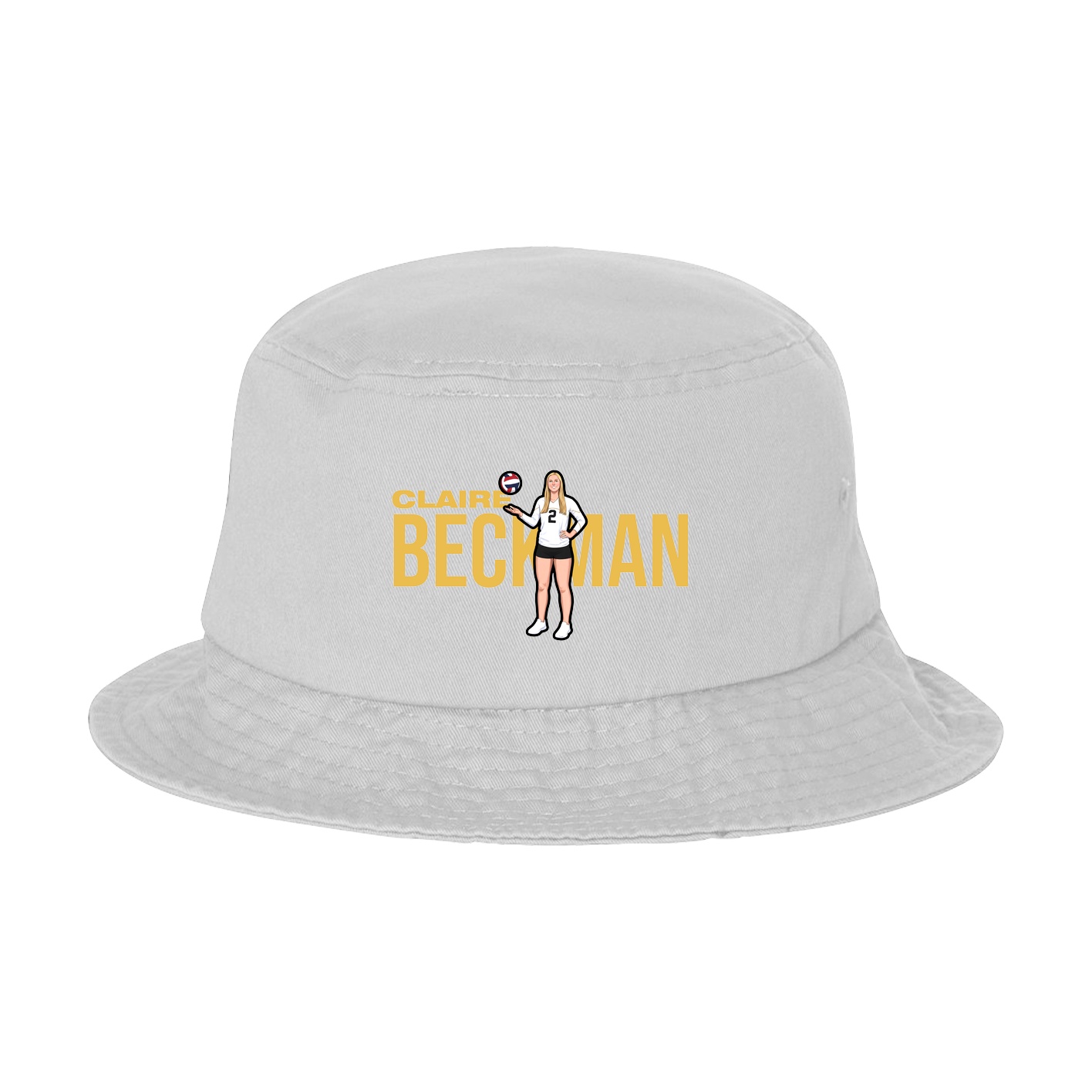 Bucket Cap — Player Name in White